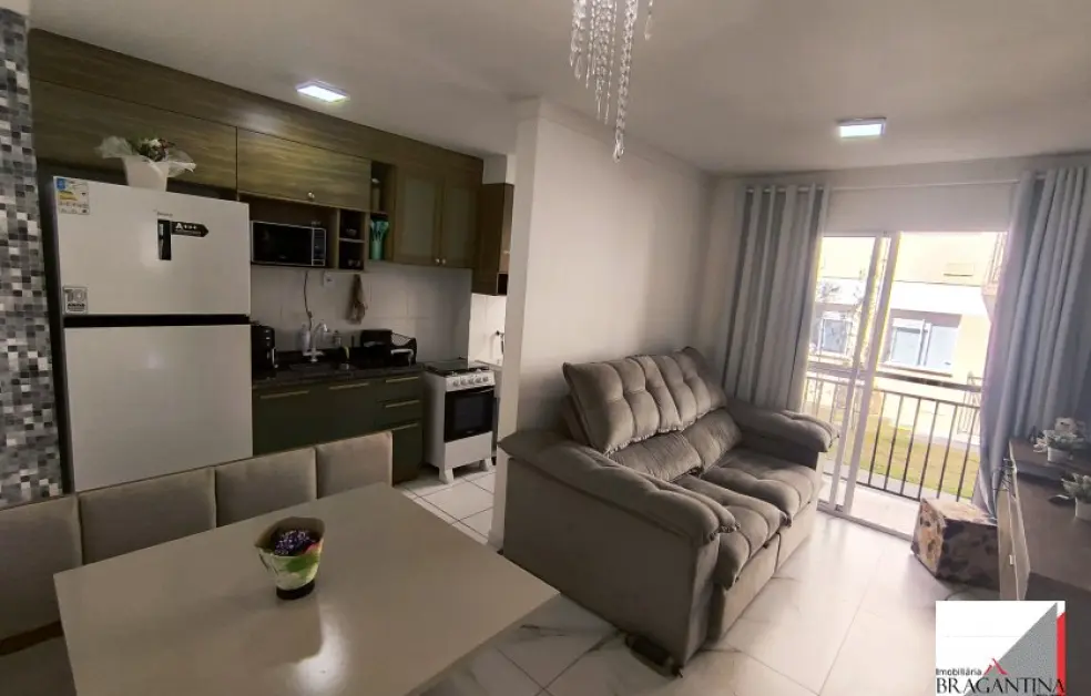 Vende, apartamento, 1 dormitório, Villagio Jaguari 2, Bragança Pta, SP